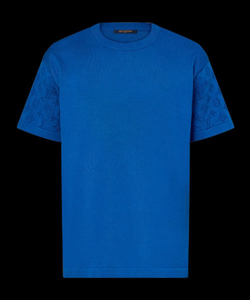 숏 슬리브 시그니처 크루넥