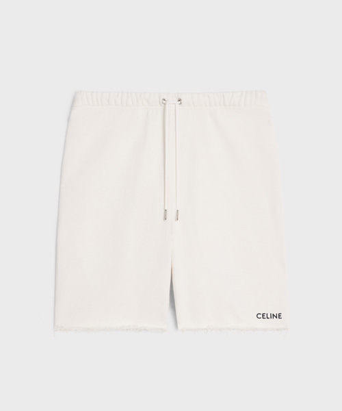 코튼 플리스 데미지 쇼츠