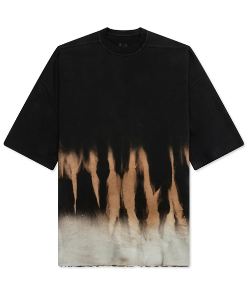 그래픽 프린트 숏 슬리브 코튼 티셔츠