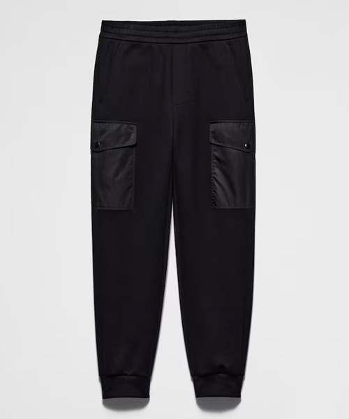 리나일론 코튼 플리스 조거 팬츠