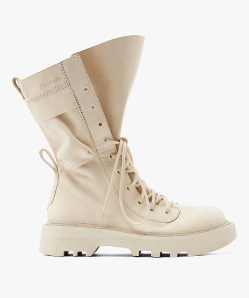 콤배트 가죽 부츠