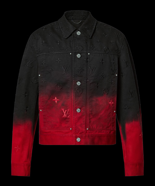 엠브로이더드 데님 블루종