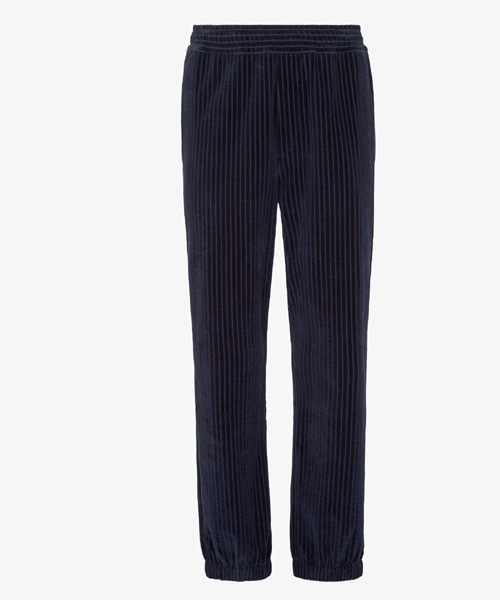 블루 코듀로이 팬츠