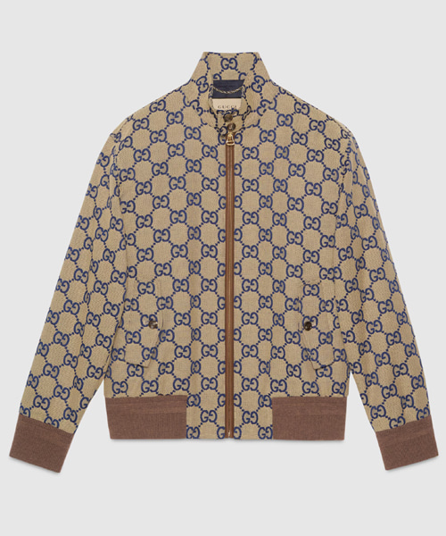 맥시 GG 캔버스 집업 자켓