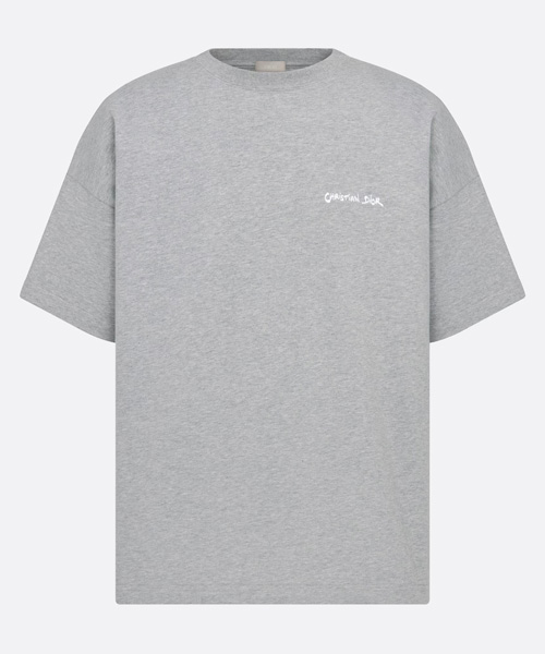 디올 쿠튀르 코튼 저지 티셔츠