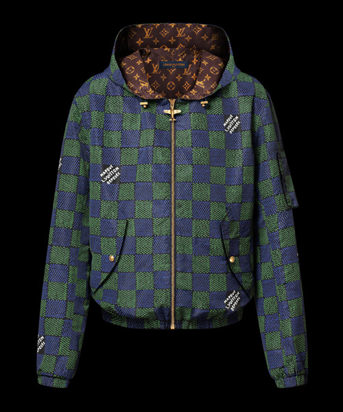 다미에 리버서블 윈드브레이커