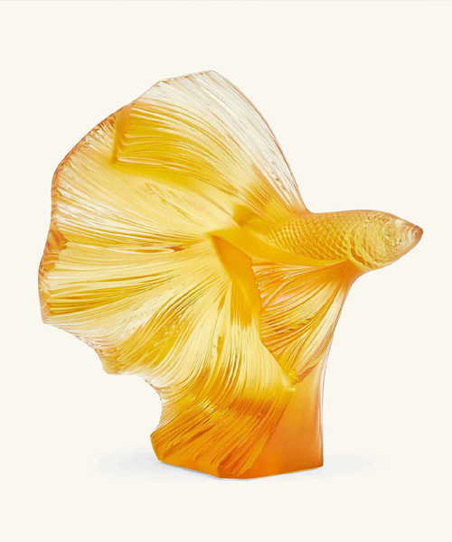 파이팅 피쉬 조각품