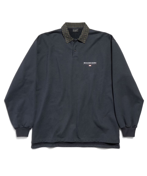 유니티 스포츠 롱 슬리브 셔츠 칼라 폴로