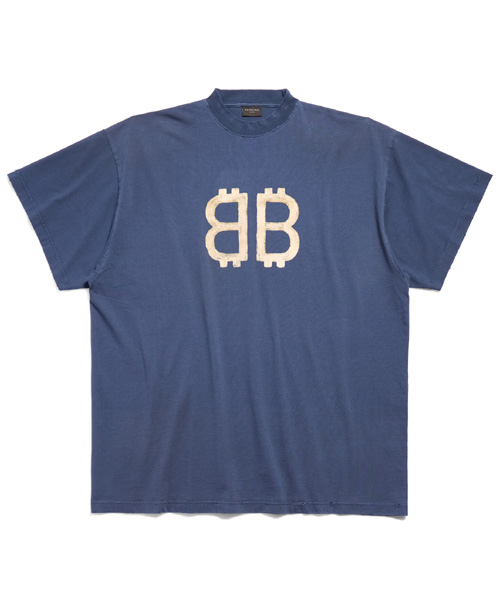 크립토 코튼 티셔츠