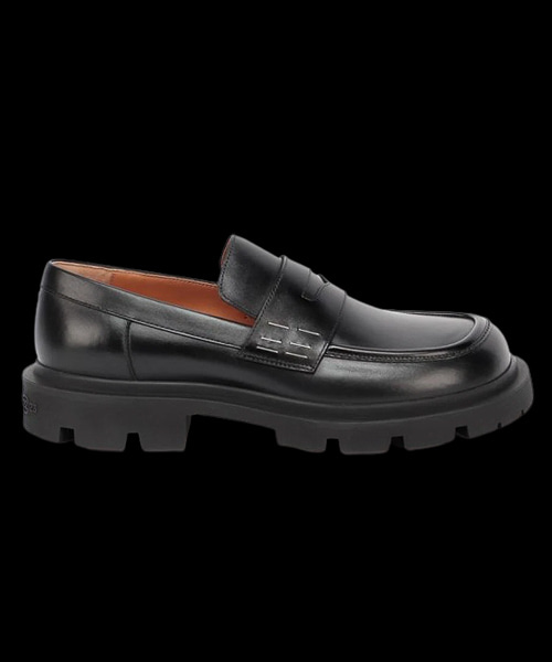 스티치 페니 로퍼