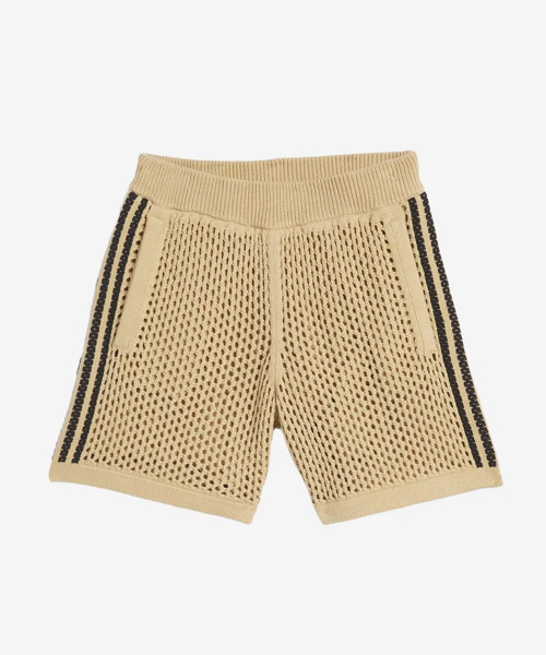 CROCHET쇼츠 베이지 톤