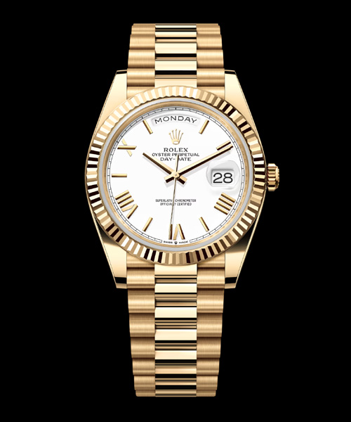 데이-데이트 40 옐로우 골드