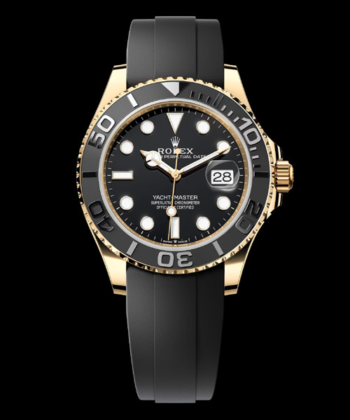 요트 마스터 42 옐로우 골드 42mm