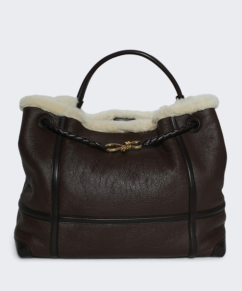 안디아모 시어링 에비에이터 토트백