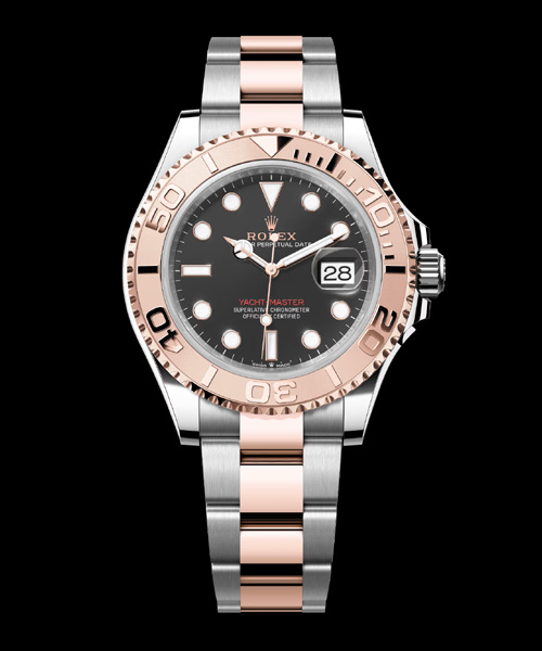 요트 마스터 40 에버로즈 골드 40mm