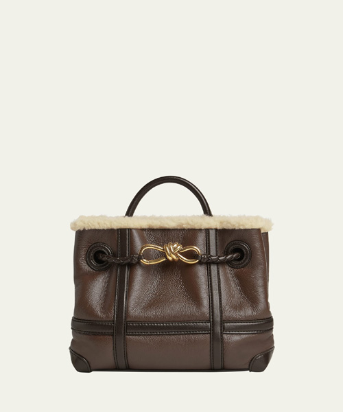 안디아모 스몰 시어링 에비에이터 토트백