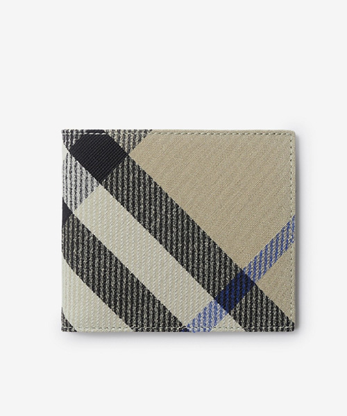 체크 바이폴드 월릿