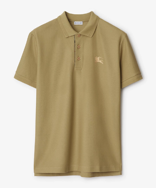 시그니처 자수 코튼 폴로 셔츠