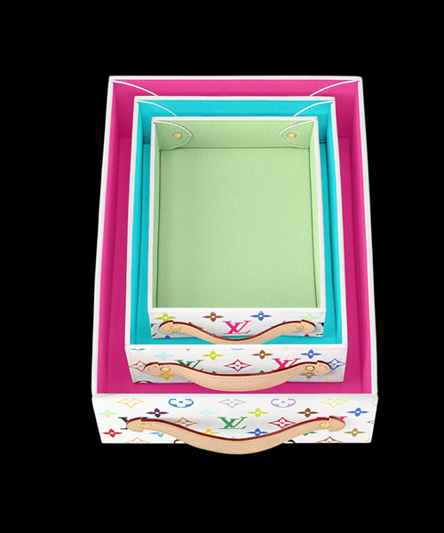 조지 모노그램 멀티컬러 데스크 트레이 GM