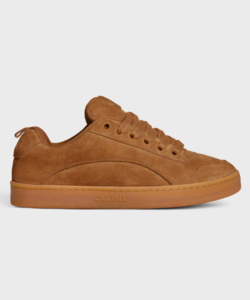 헌팅턴 로우 레이스업 스웨이드 스니커즈