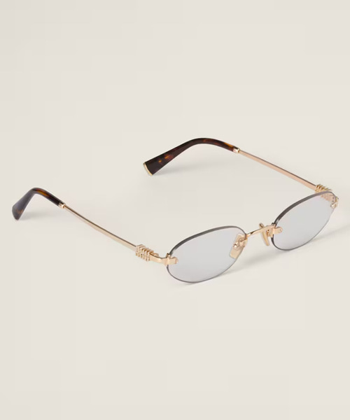 미우미우 로고 선글라스