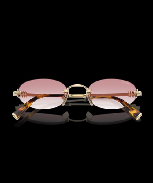 미우미우 로고 선글라스