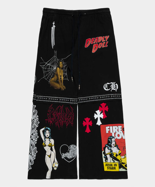 DEADLY DOLL 만화 와이드 팬츠