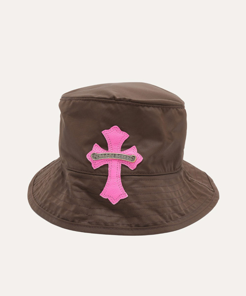 첨 버킷햇 브라운