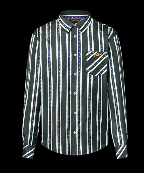 롱 슬리브 실크 셔츠