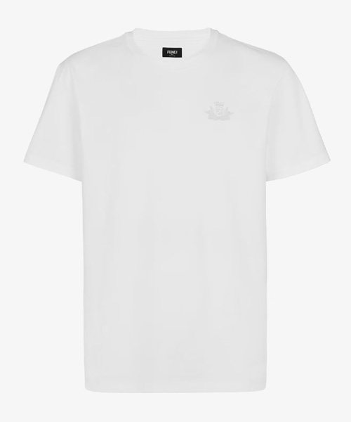 화이트 코튼 티셔츠