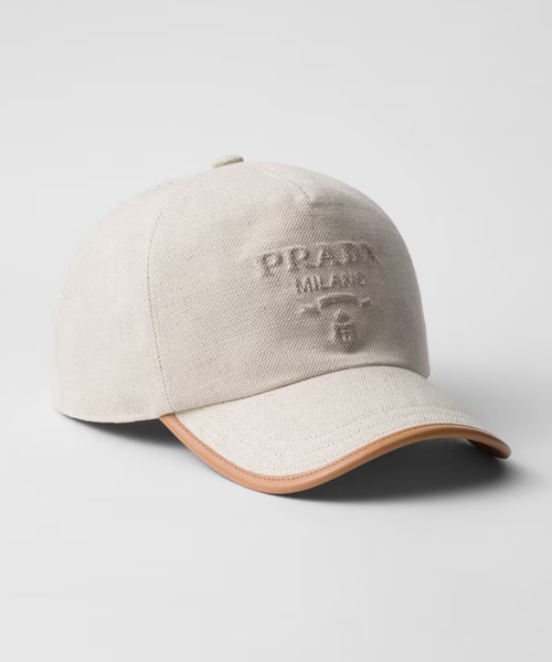 리넨 혼방 베이스볼 캡