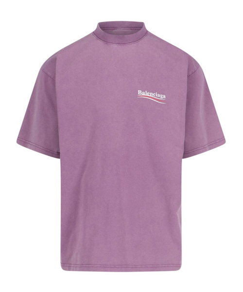 폴리티컬 캠페인 코튼 티셔츠