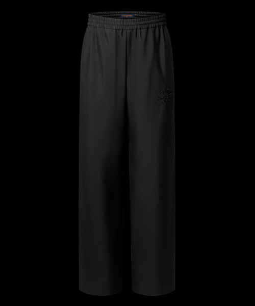 드로스트링 울 팬츠