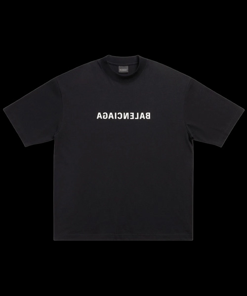 미러 발렌시아가 코튼 티셔츠