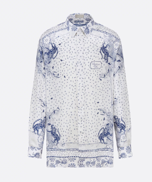 실크 트윌 셔츠