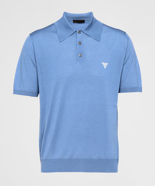 슈퍼파인 울 폴로 셔츠