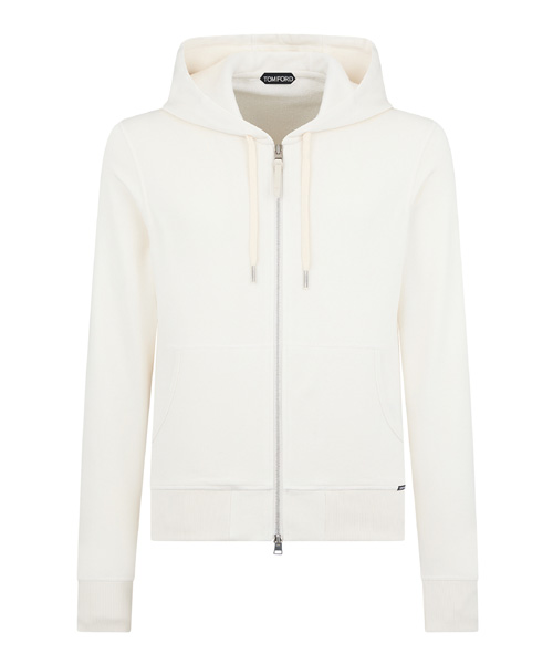 캐시미어 후드 집업