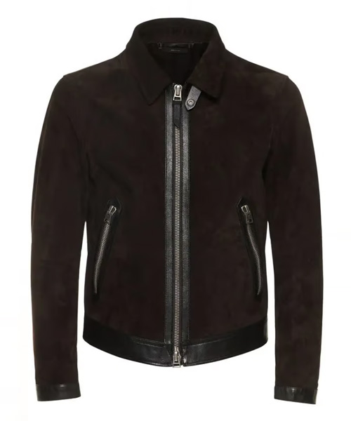 버터리 스웨이드 콘트라스트 자켓