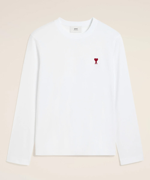 아미 드 꾀흐 롱 슬리브 코튼 티셔츠
