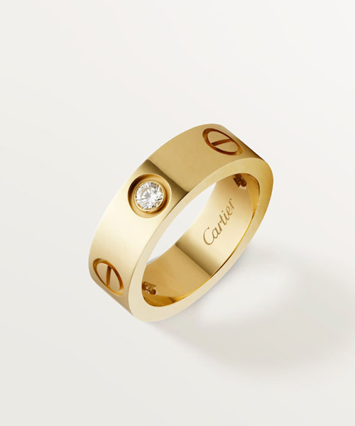 LOVE 링 다이아몬드 3개