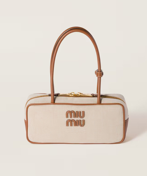 캔버스 및 가죽 보 백