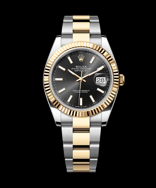 데이트저스트 41 옐로우 골드 콤비 오이스터 