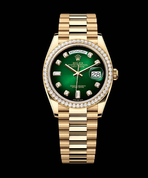 데이-데이트 36 그린 다이아몬드