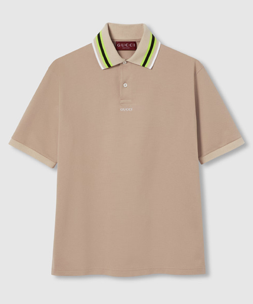 엠브로이더리 코튼 폴로 셔츠