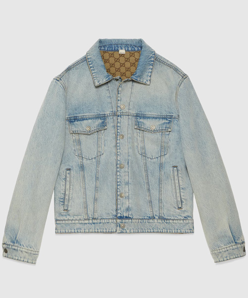 GG 리버시블 데님 자켓
