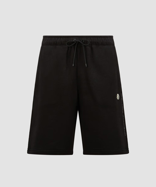 자수 로고 코튼 쇼츠