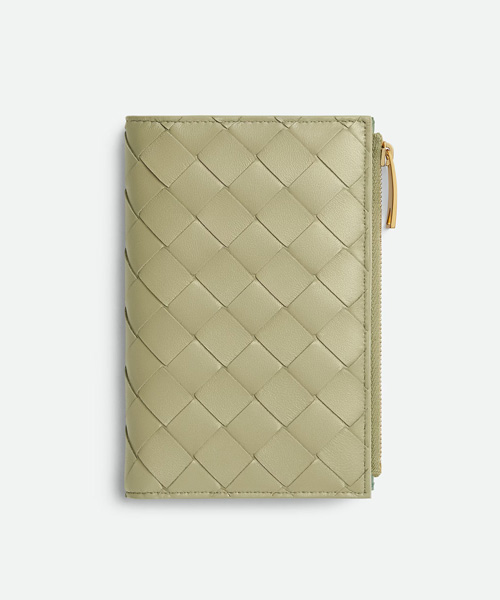 미디엄 인트레치아토 폴더형 월릿