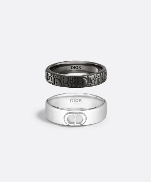 디올 오블리크 반지 세트
