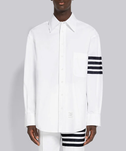 클래식 4-바 옥스포드 셔츠