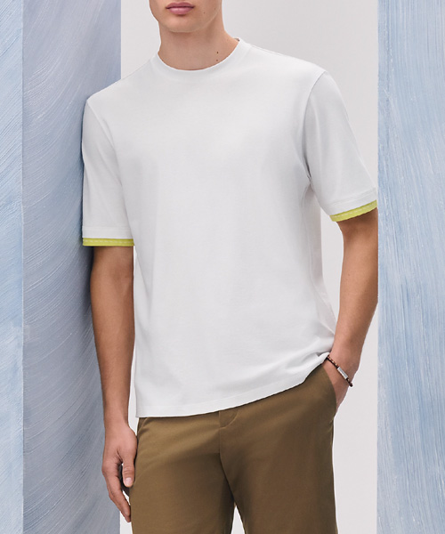 "PIQURES SELLIER"  코튼 티셔츠